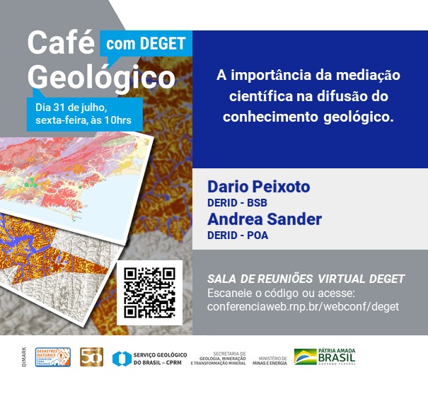 Café Geológico S01E17 - A importância da mediação científica na difusão do conhecimento geológico.