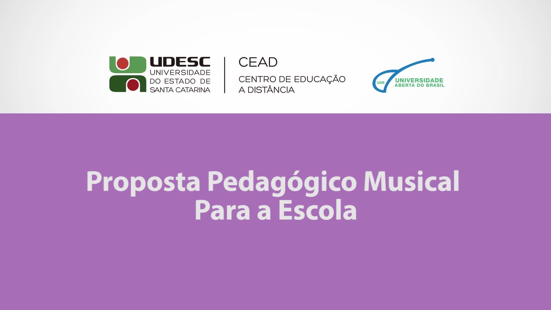 Proposta Pedagógico Musical Para a Escola (Audiodescrição)