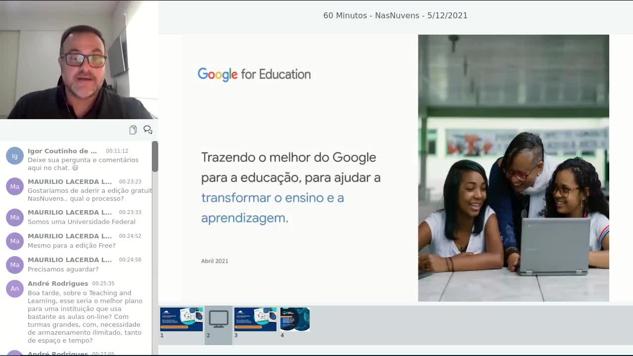 60 Minutos NasNuvens - Google Workspace for Education-2