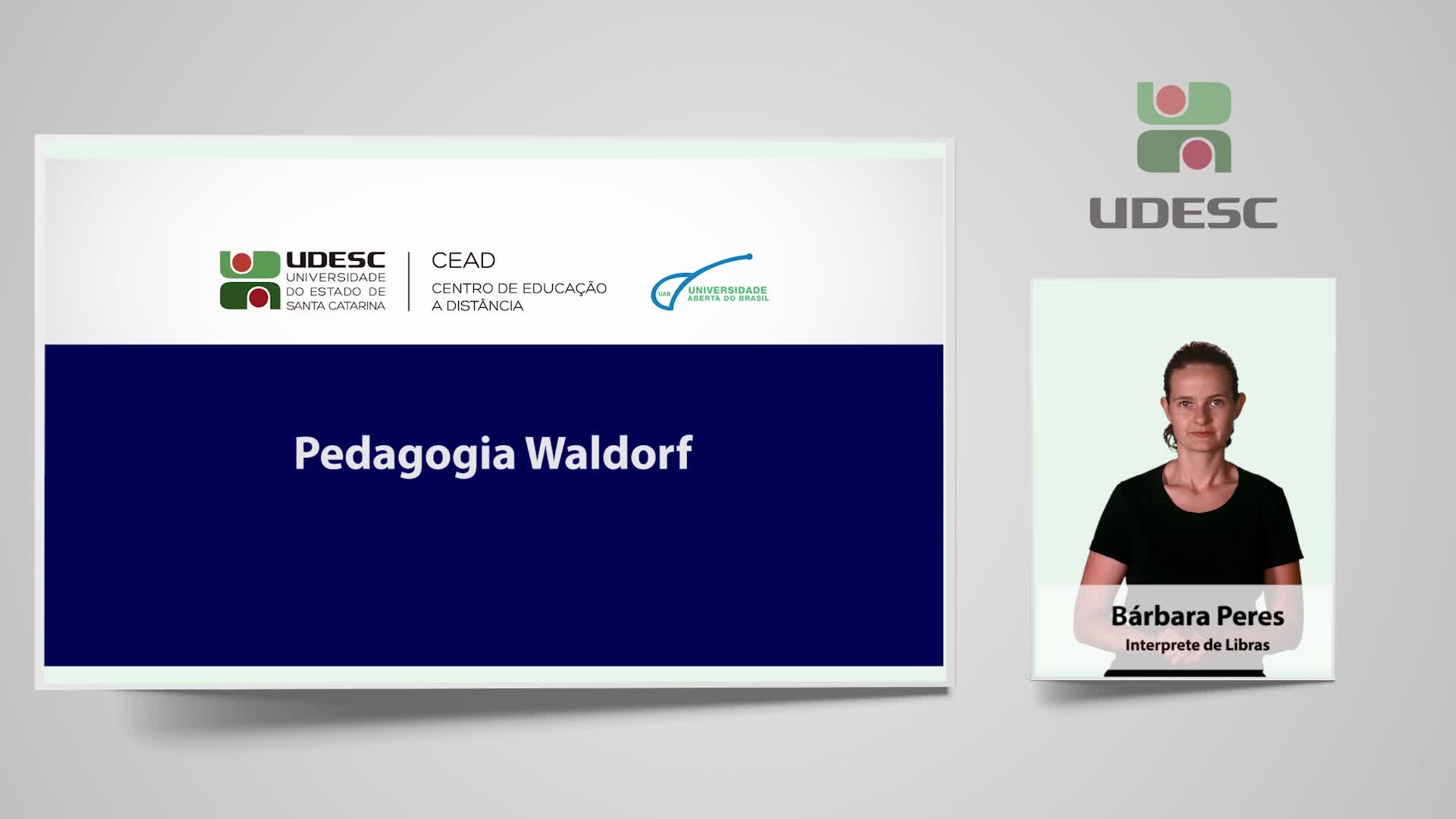 Pedagogia Waldorf (Libras)