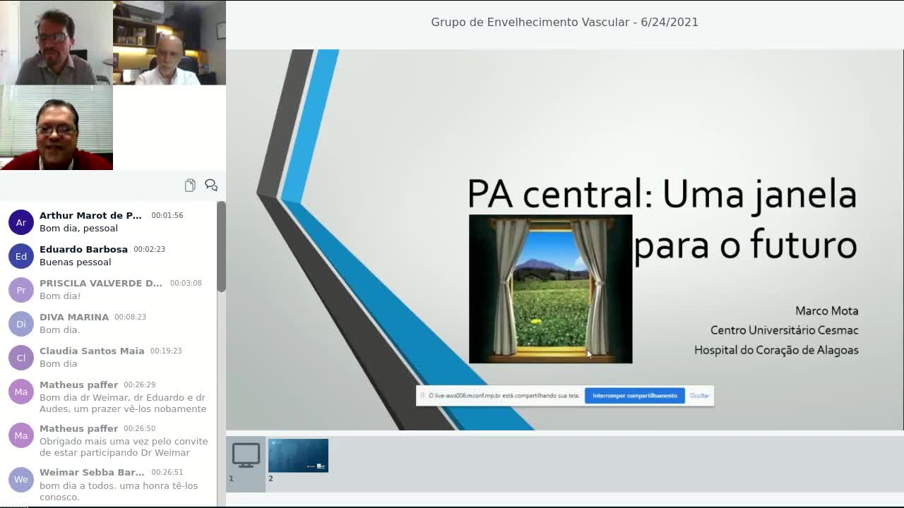PA central: Uma janela para o futuro