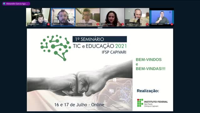 Abertura do I Seminário TIC e Educação - IFSP Capivari 