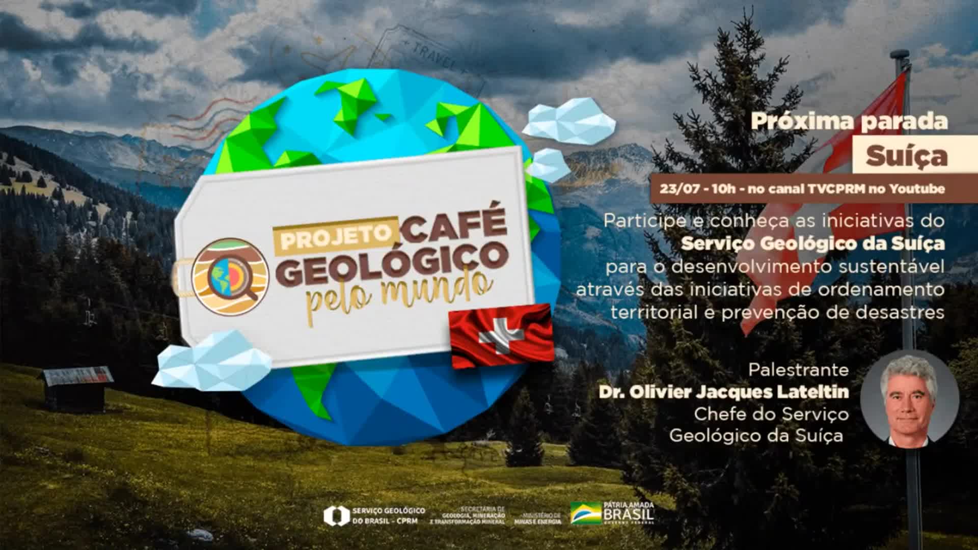 Café Geológico S02E35: A geologia ao serviço da sociedade. A contribuição do Serviço Geológico Suíço.
