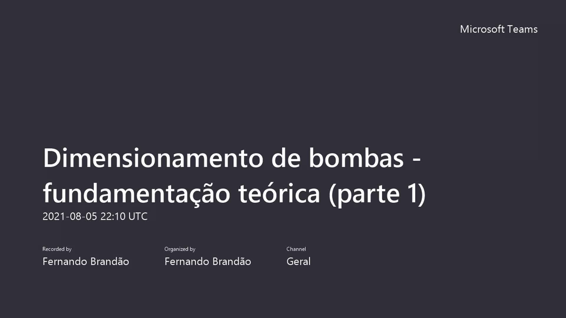 Dimensionamento de bombas de polpa - fundamentação teórica (parte 1)