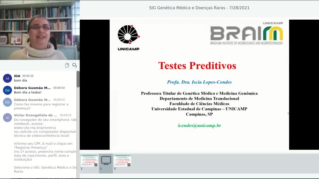 SIG Genética Médica e Doenças Raras*