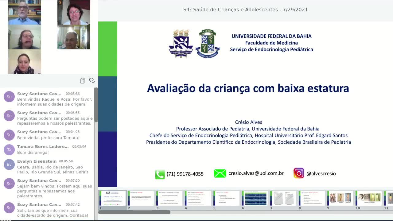 SIG Saúde de Crianças e Adolescentes *