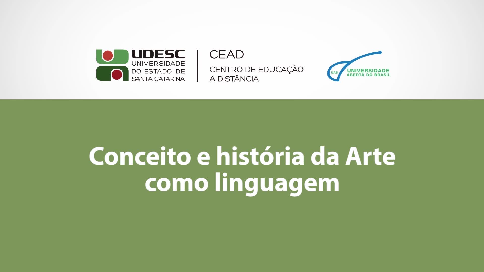 Conceito e História da Arte como Linguagem