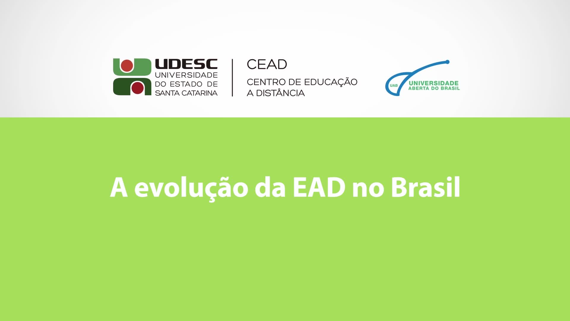 A evolução da EAD no Brasil