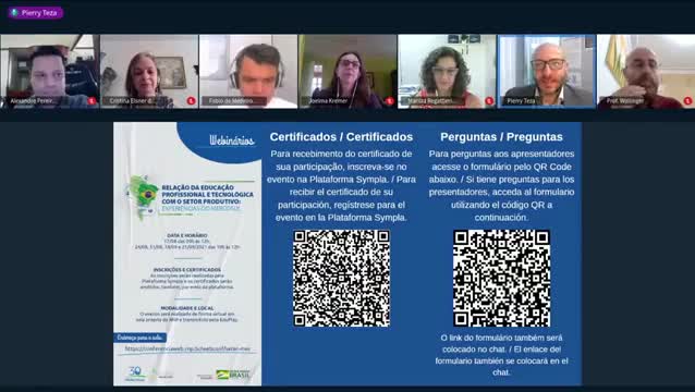 Relação da EPT com o Setor Produtivo: experiências do Mercosul - 14/09/2021