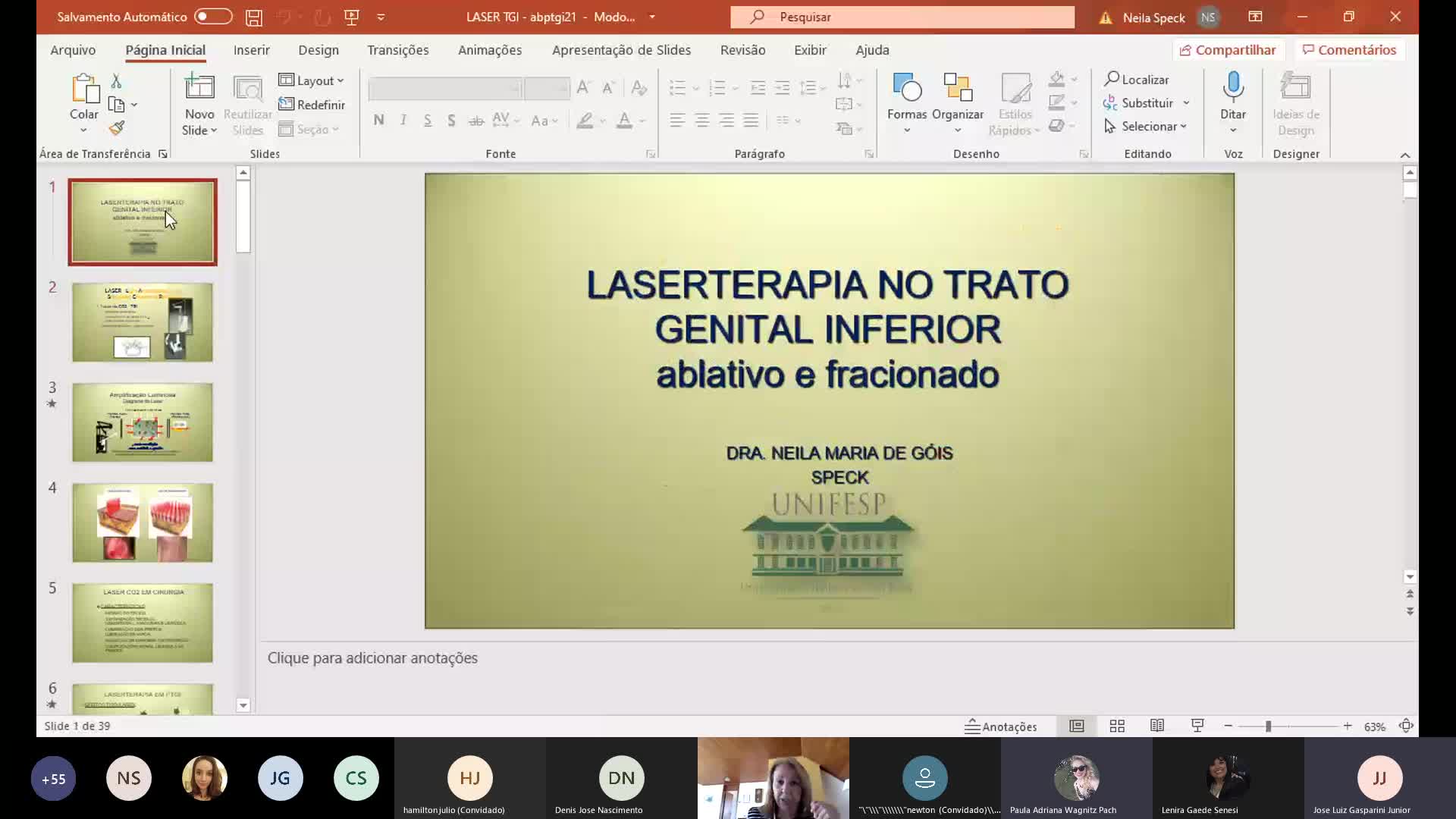 Reunião Departamental DTG 2021