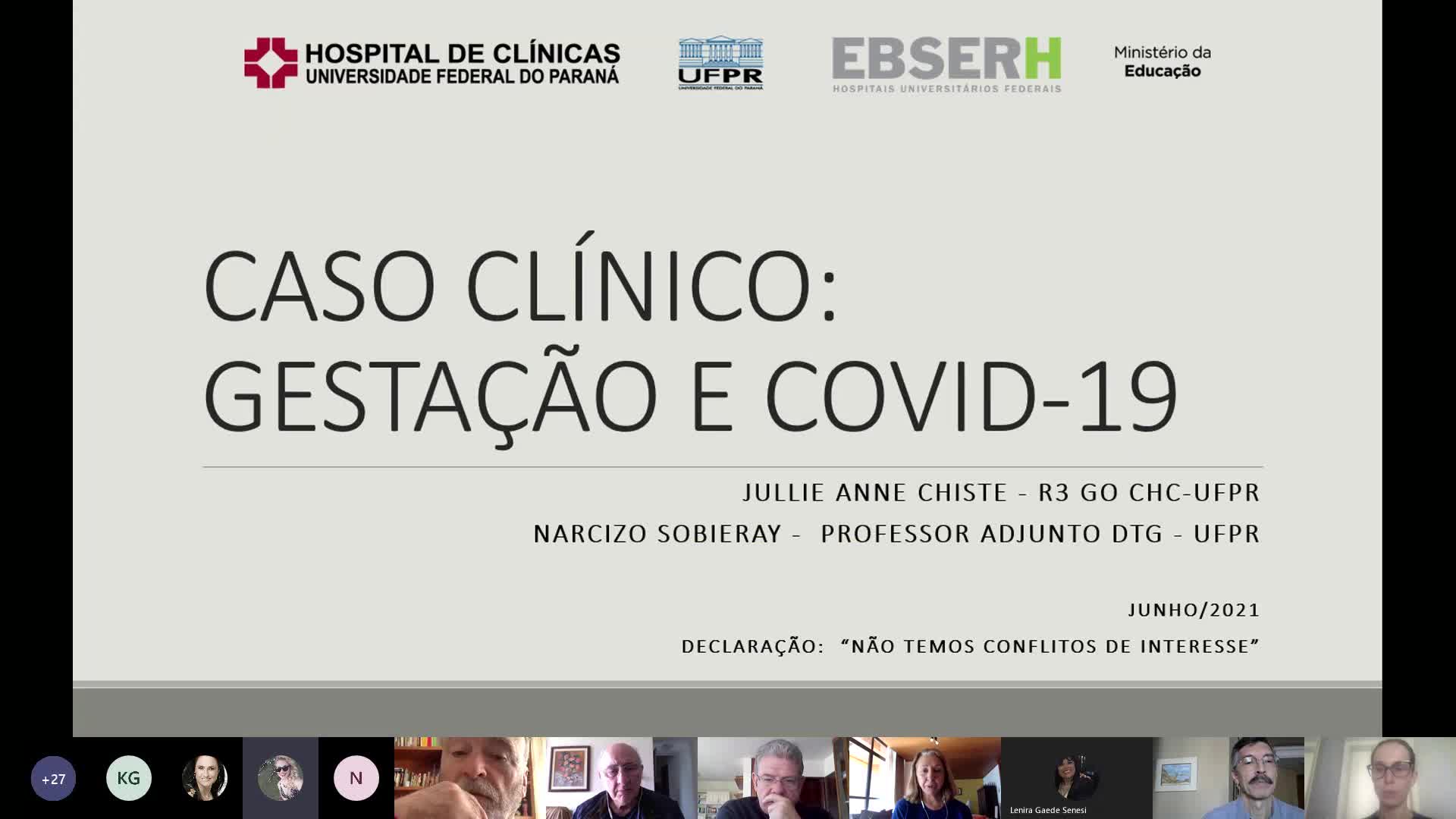Reunião Departamental DTG 2021