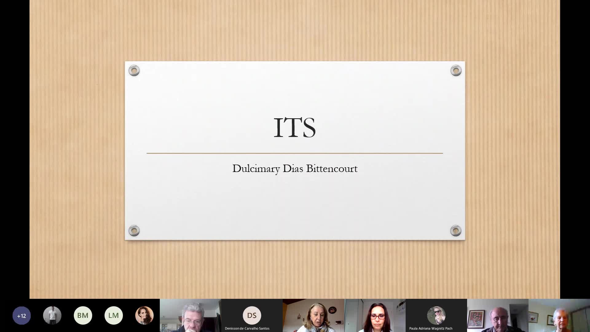 Reunião Departamental DTG 2021