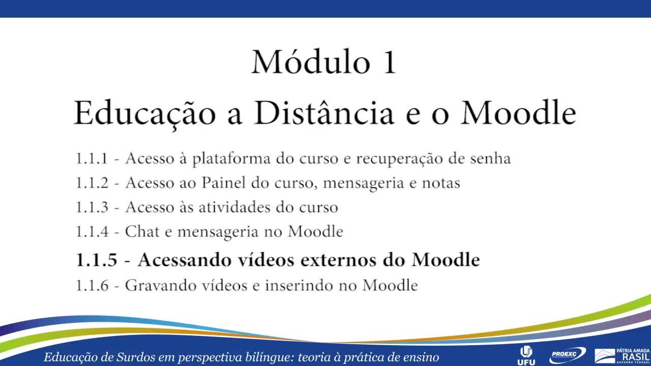 Educação de Surdos - Curso UFU