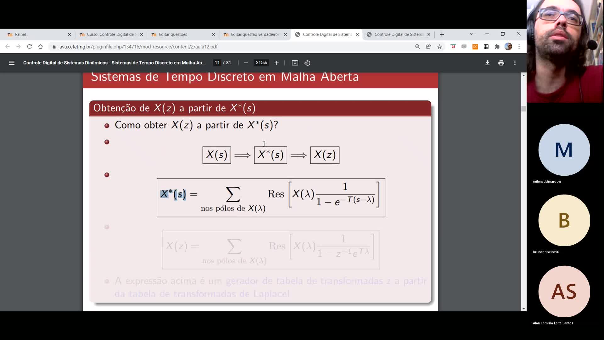 Controle Digital de Sistemas Dinâmicos