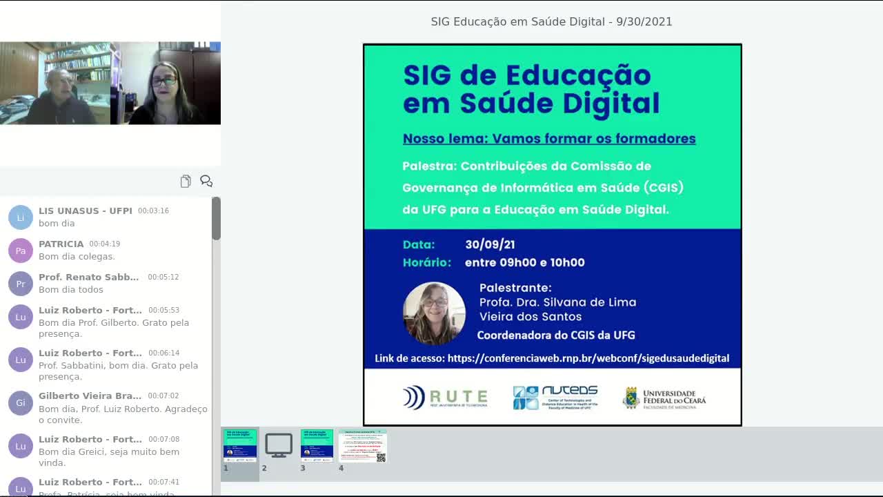 SIG Educação em Saúde Digital *