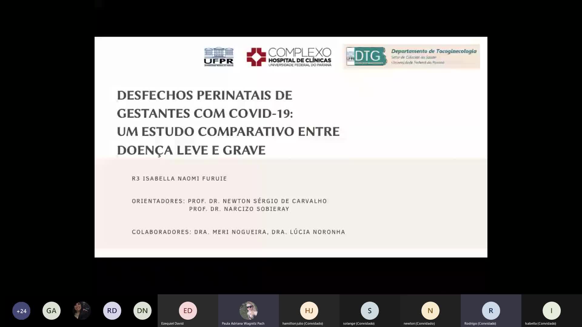 Reunião Departamental DTG 2021