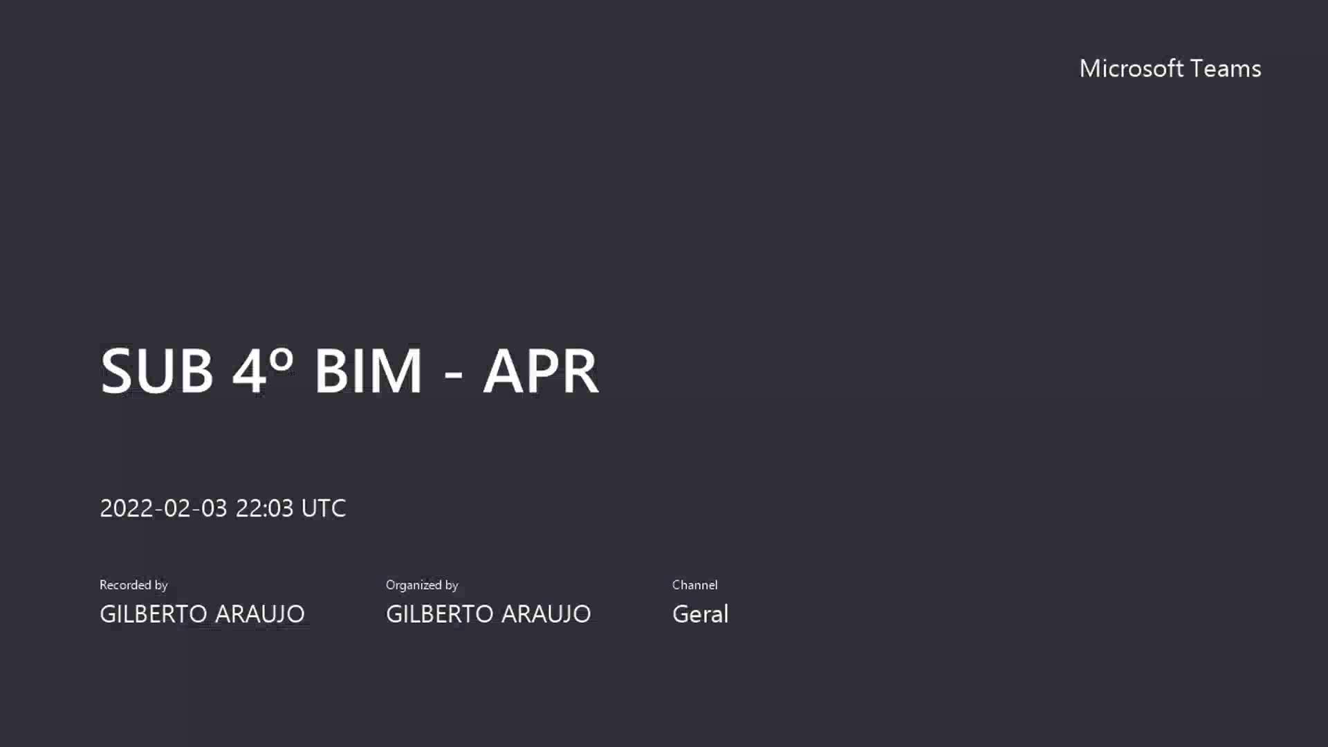 SUC 4º BIM - APR 03-02-2022