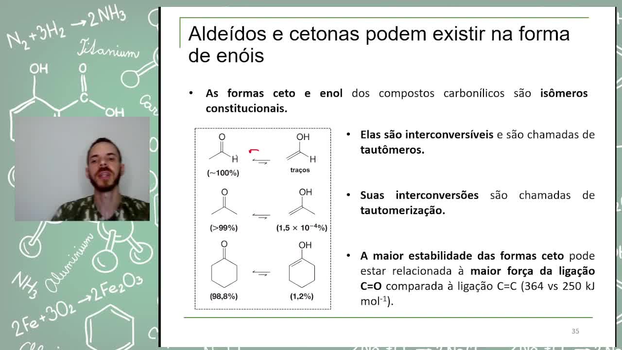 FRO - Aula 16- Aldeídos e cetonas