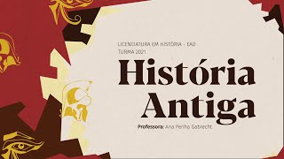 2021 08 14 História EaD História Antiga Unidade 6 Império Romano e Cristianismo Profa Ana Gabrecht.
