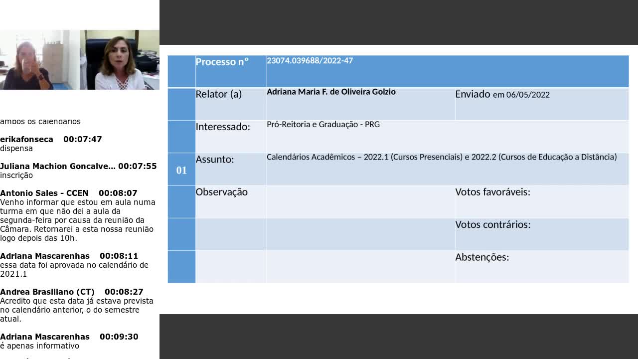 REUNIÕES DO CONSEPE/UFPB