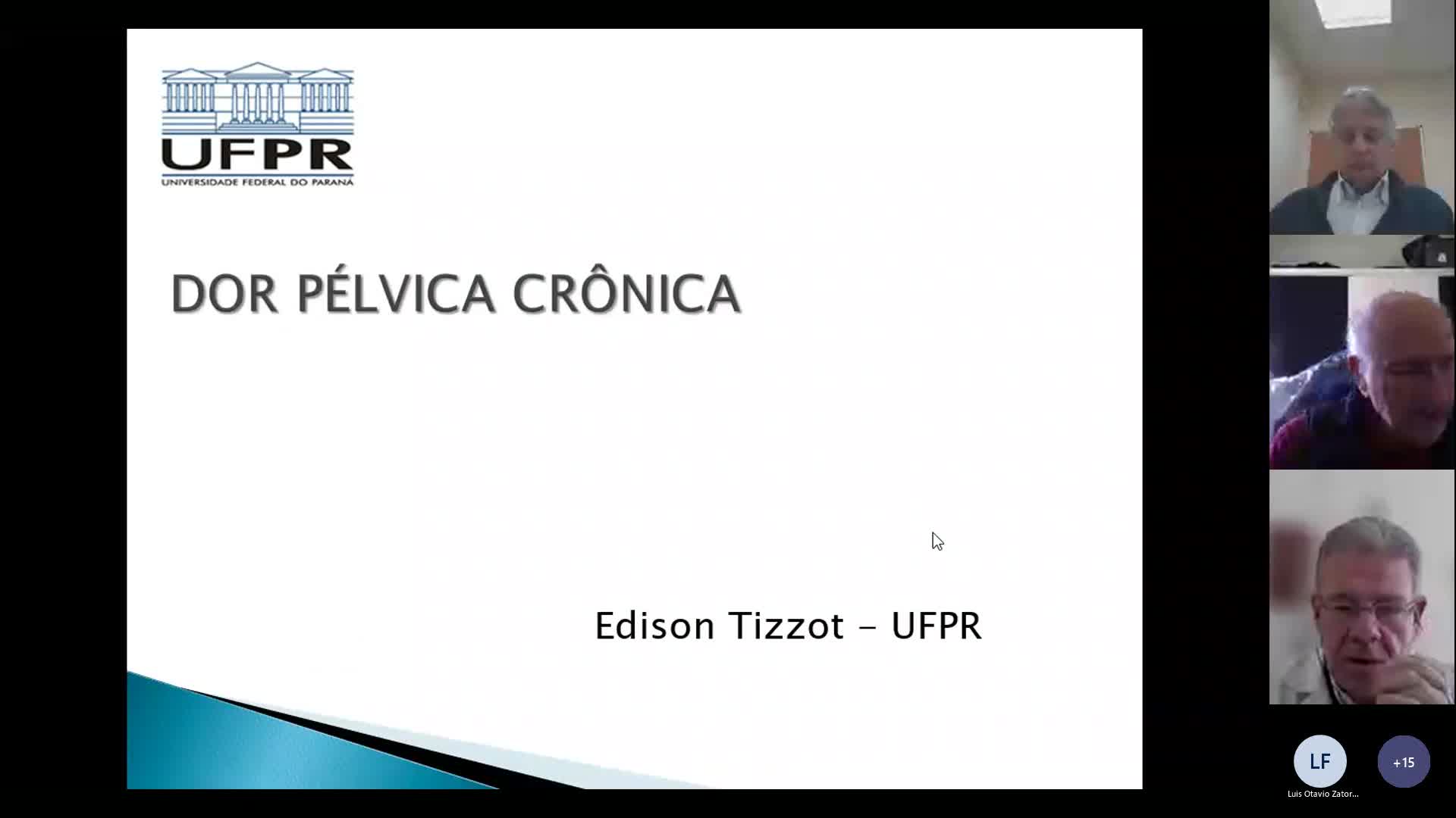 Dor Pélvica Crônica - Prof. Edison Luiz Almeida Tizzot (26/08/2022)