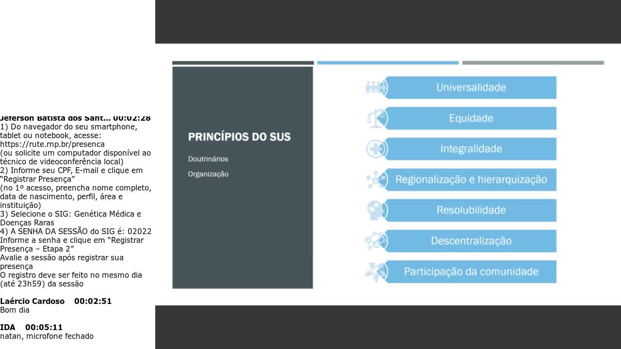 SIG Genética Médica e Doenças Raras*