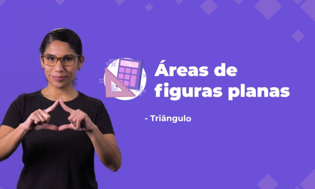 Áreas de figuras planas - Triângulo