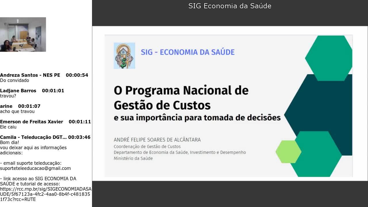 SIG Economia da Saúde *