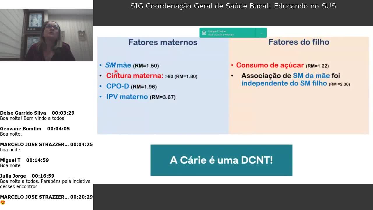 SIG Coordenação Geral de Saúde Bucal: Educando no SUS *