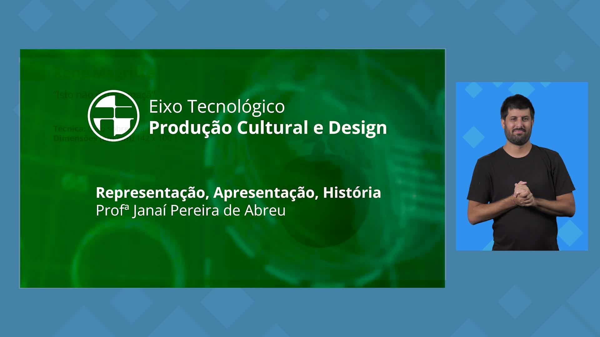 Representação, Apresentação, História