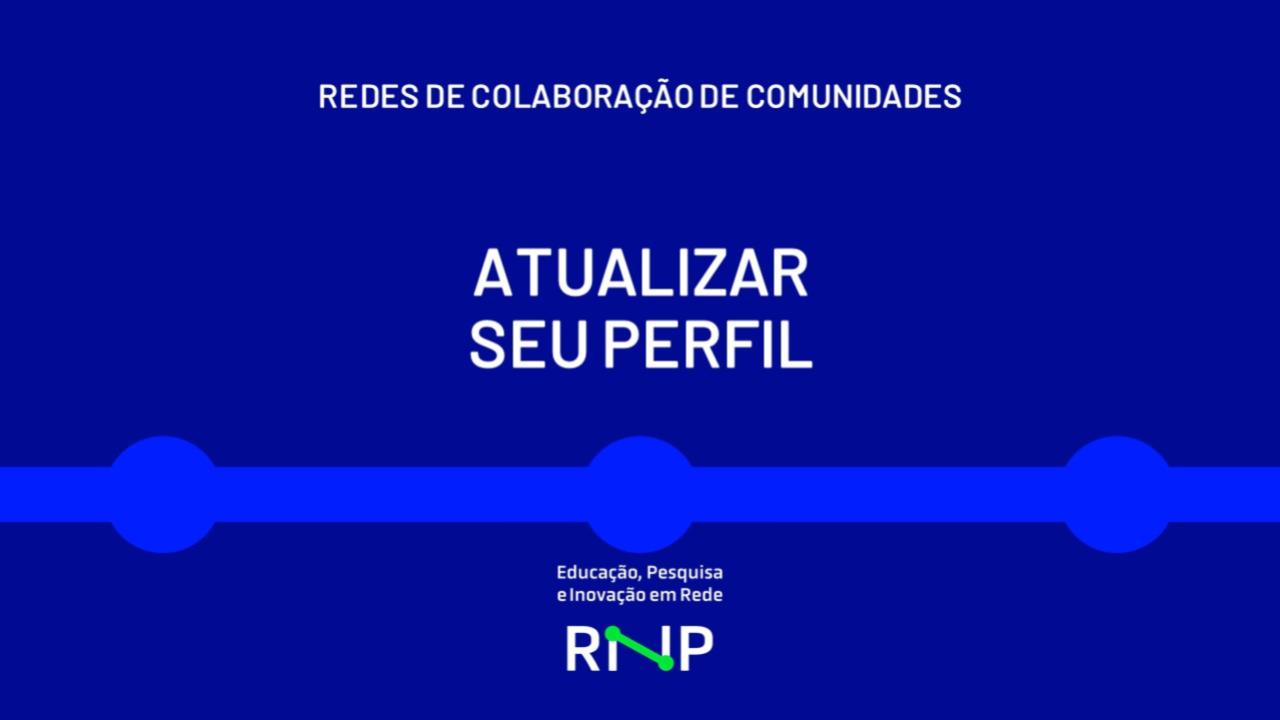 Portal RCC - www.rcc.rnp.br *