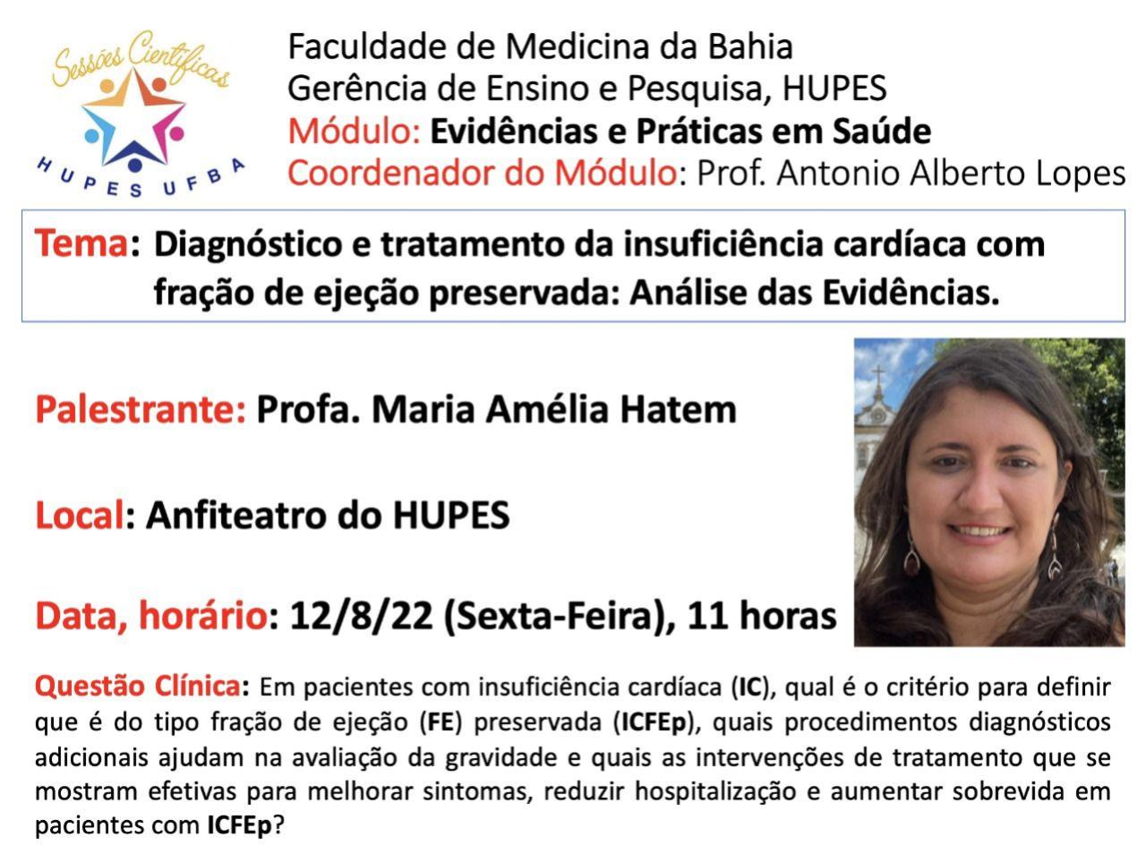 Sessão Científica GEP - Complexo HUPES