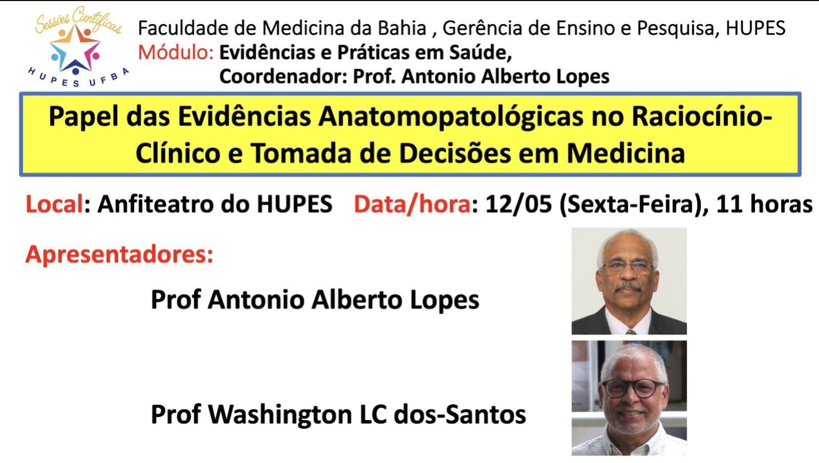 Sessão Científica GEP - Complexo HUPES