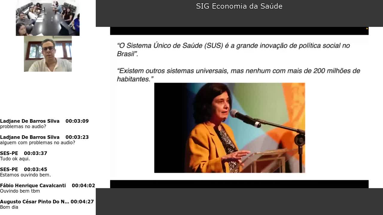 SIG Economia da Saúde *