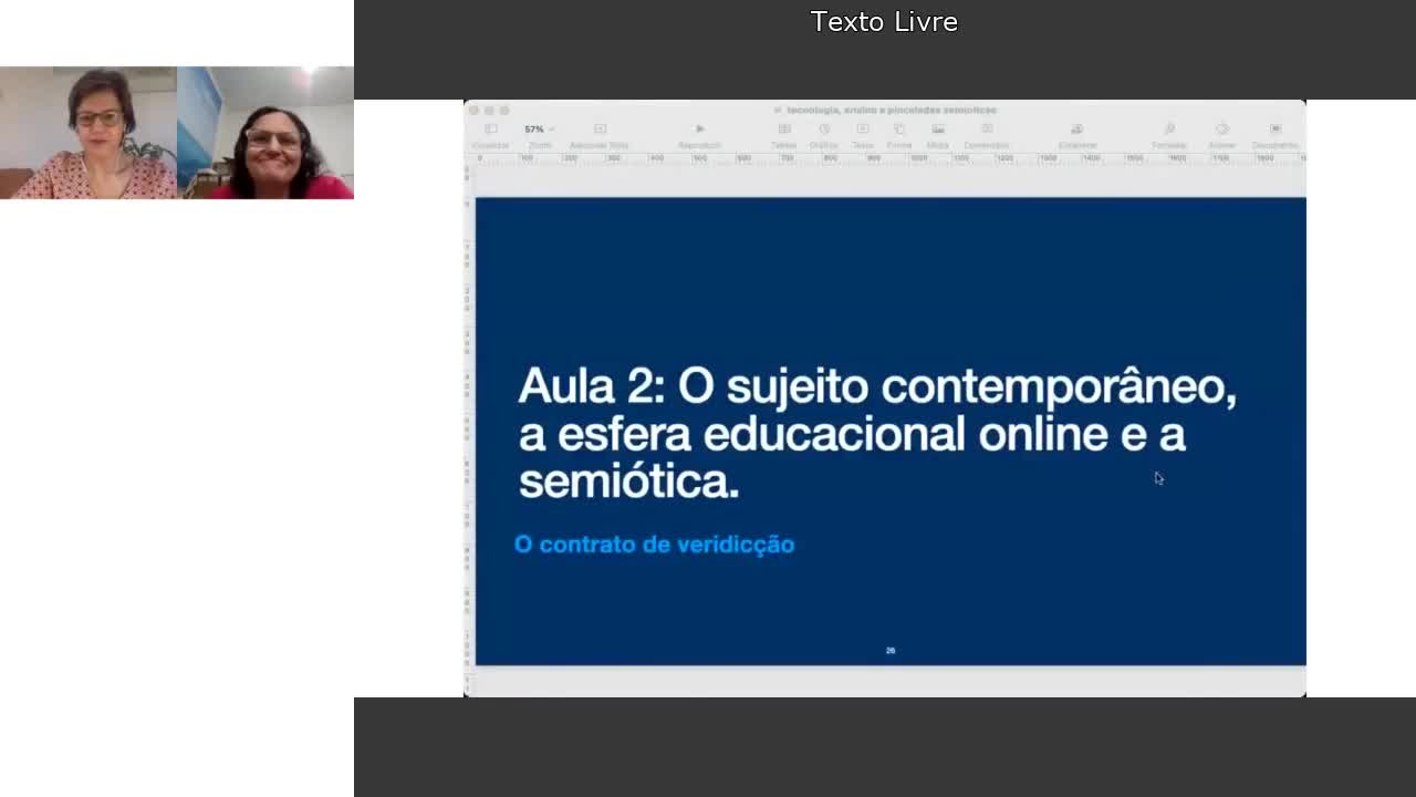Ensino, Tecnologia e pinceladas semióticas - aula 3