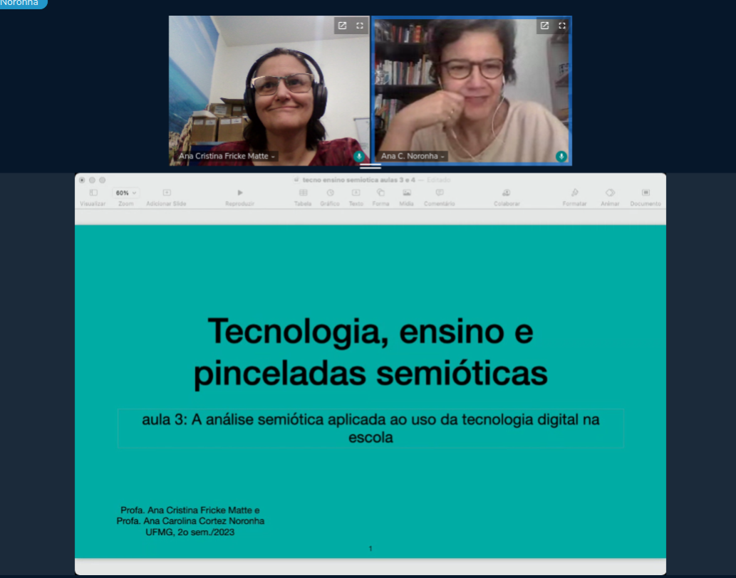 Ensino, Tecnologia e pinceladas semióticas - aula 5