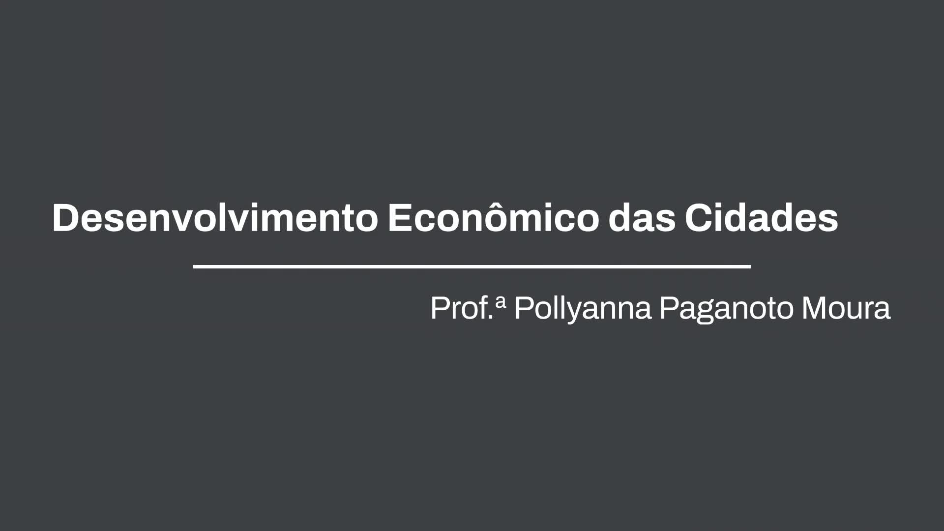 Cidades Inteligentes EaD
