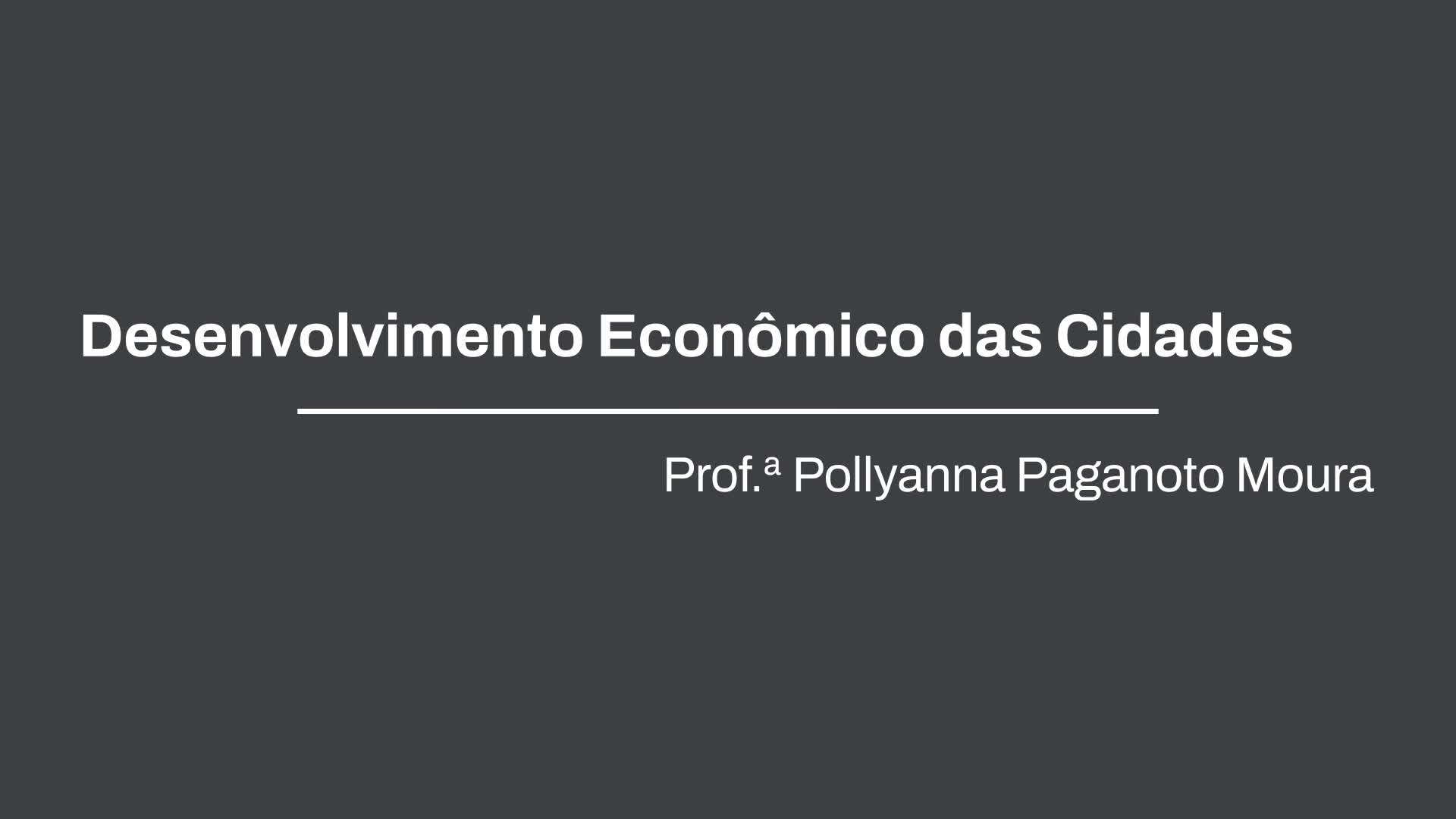 Cidades Inteligentes EaD