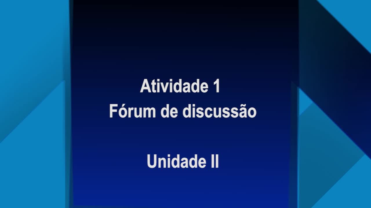 Atuação do profissional de apoio escolar no processo de inclusão de alunos com deficiência -  Unidade 2 - Atividade 1 - Fórum de discussão