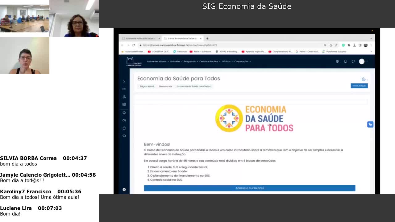 SIG Economia da Saúde *