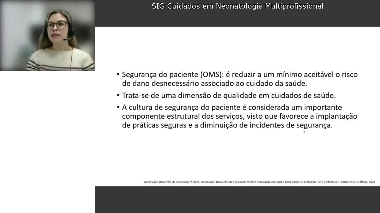 SIG Cuidados em Neonatologia Multiprofissional