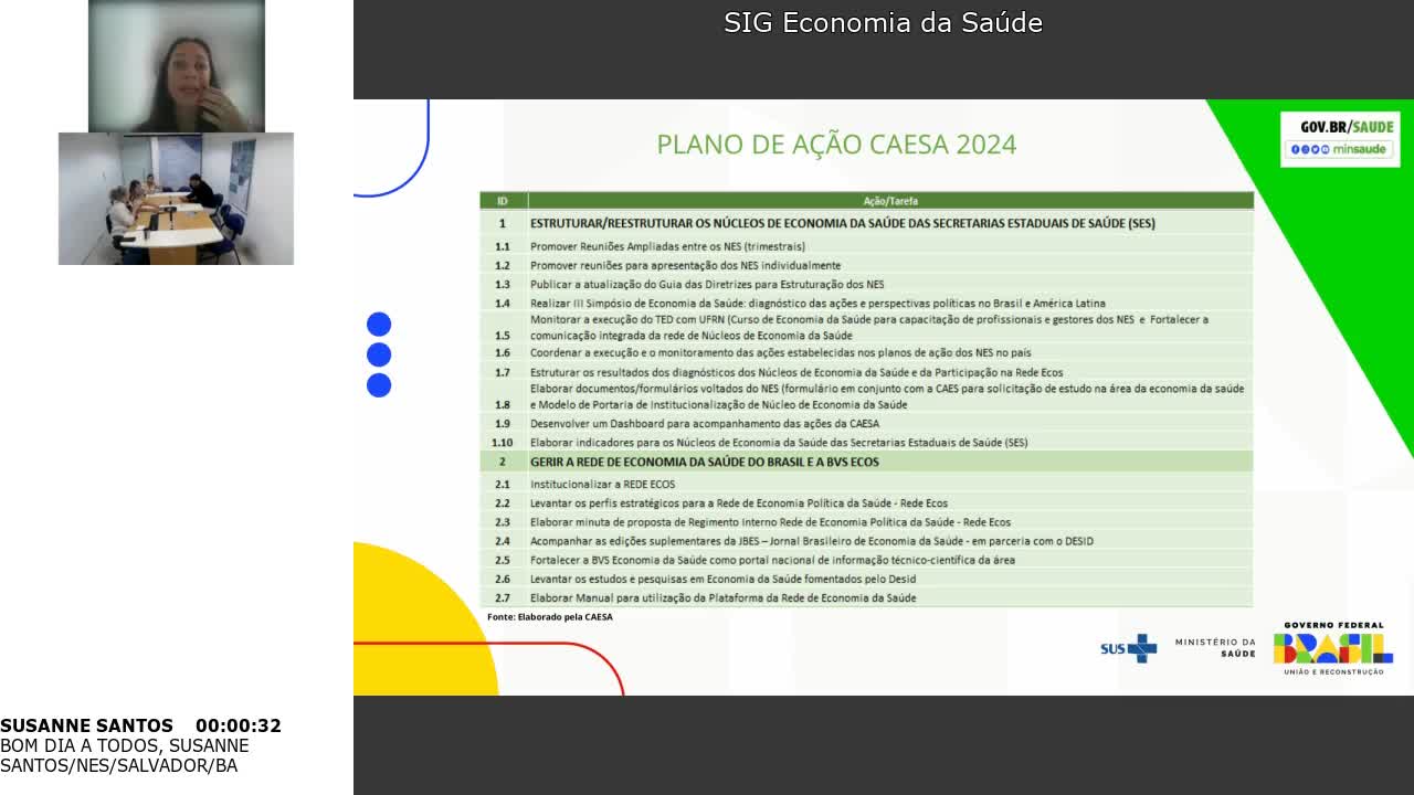 SIG Economia da Saúde *