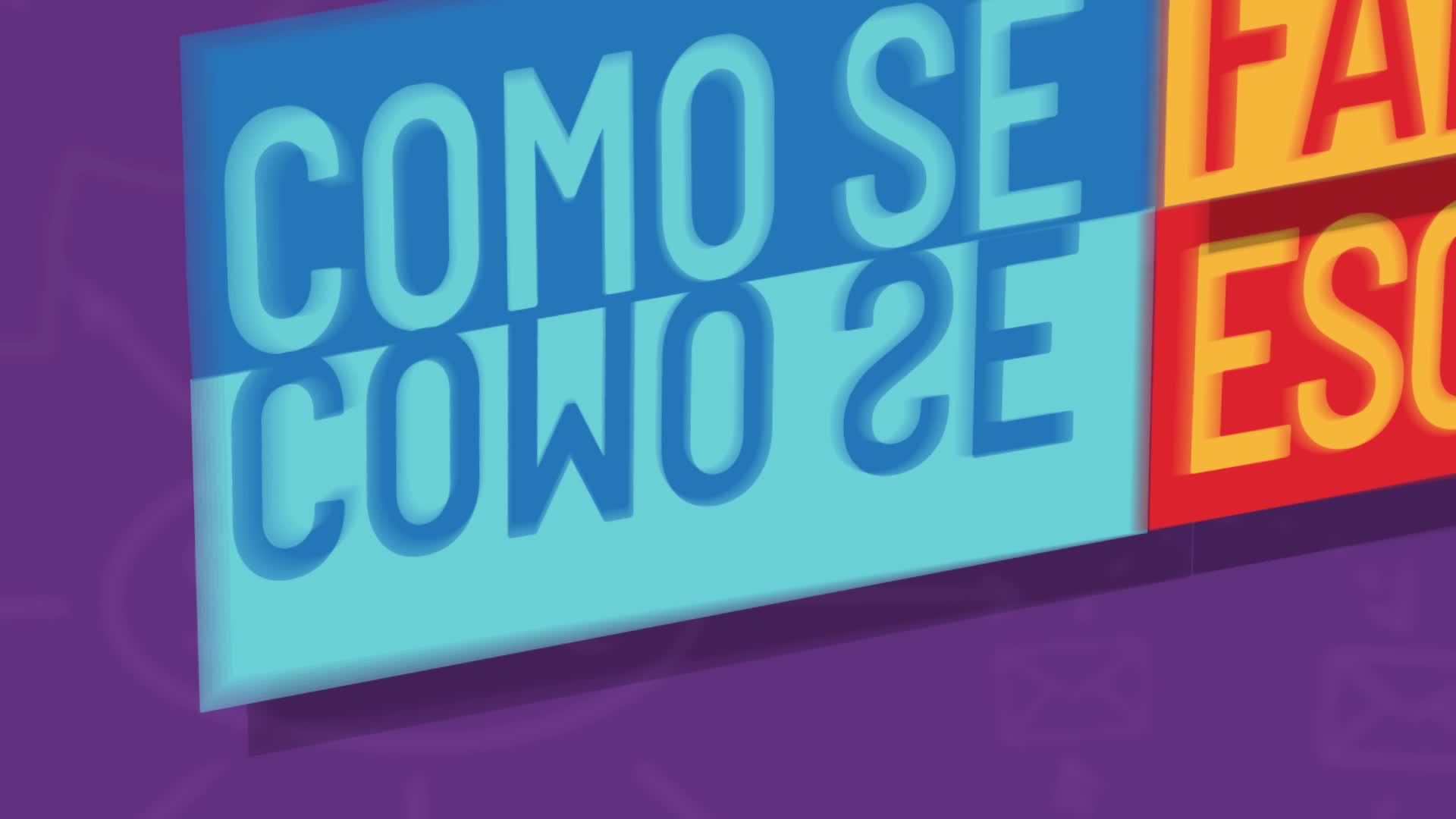 COMO SE FALA, COMO SE ESCREVE