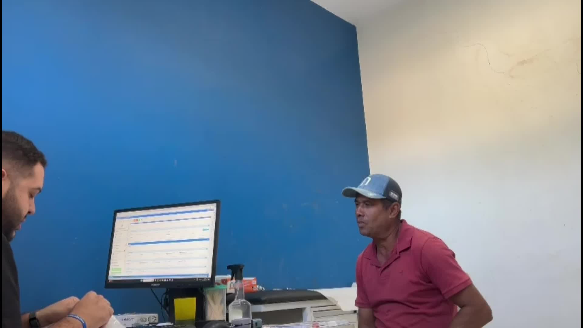 Entrega de exames