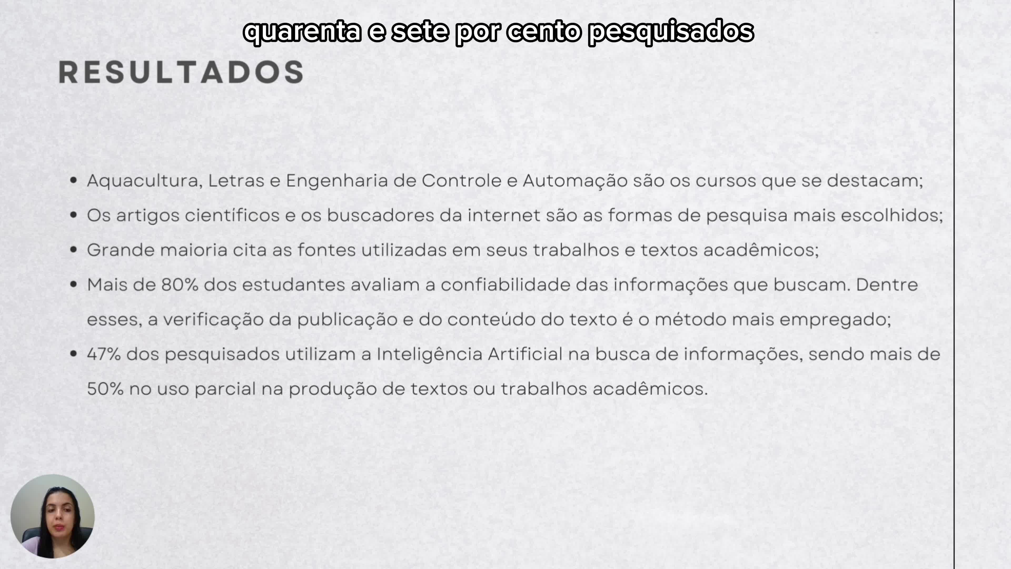 Projeto de Pesquisa Fontes de Informações