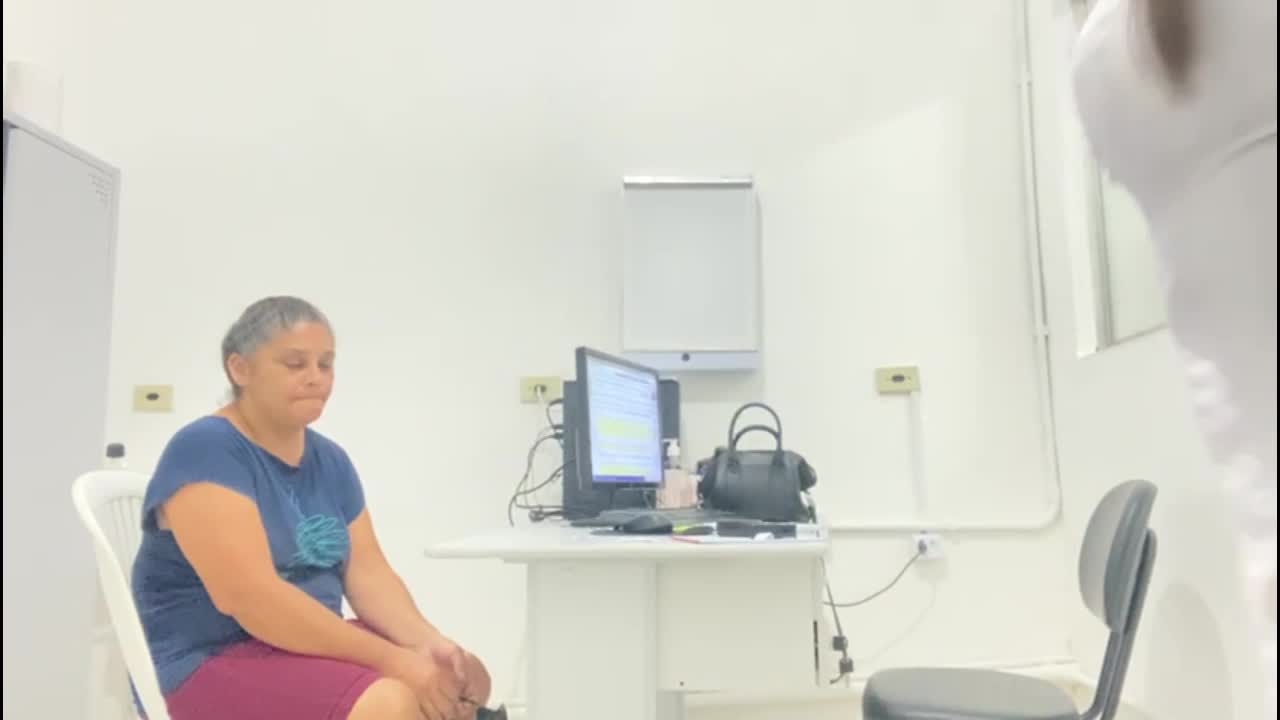 Consulta gravada dona Vânia