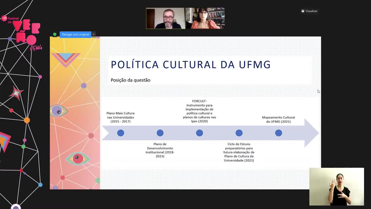 Política cultural da UFMG: subsídios para o novo plano de cultura | 15º Festival de Verão UFMG