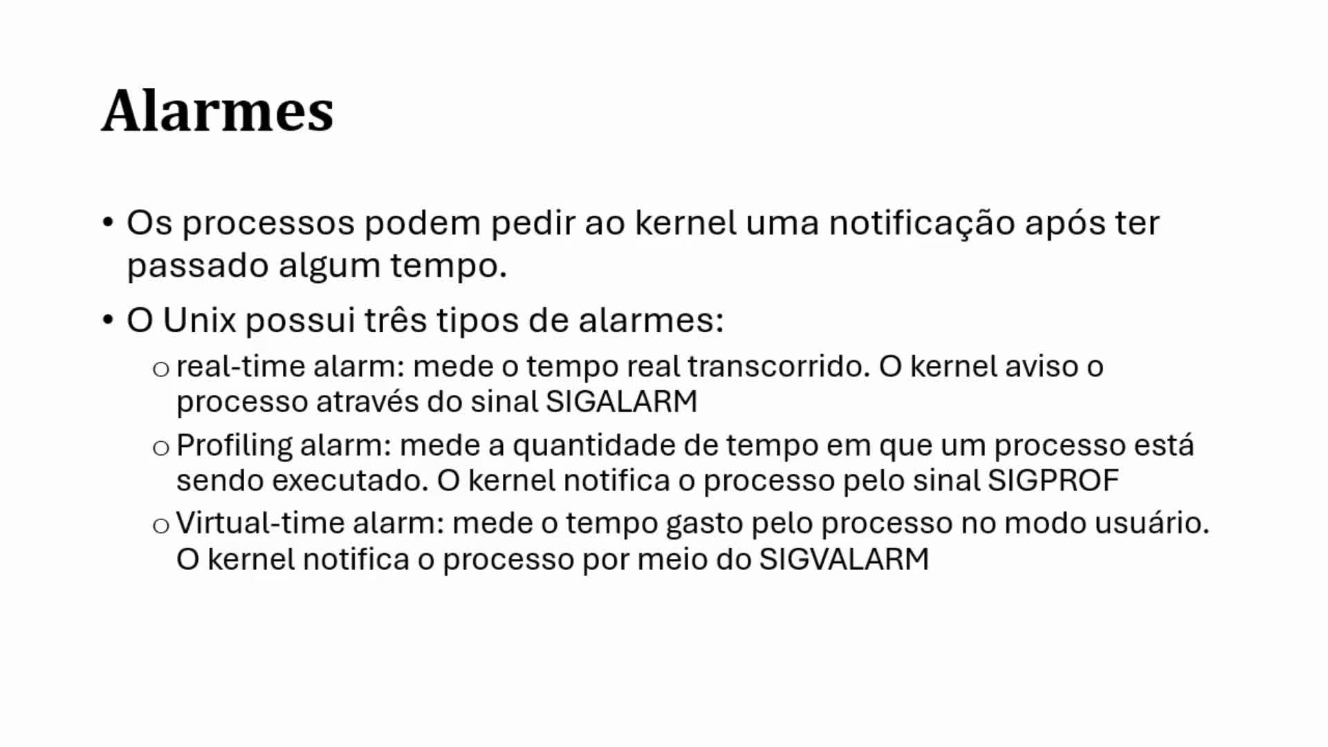 Sistemas Operacionais - Escalonamento de Processos