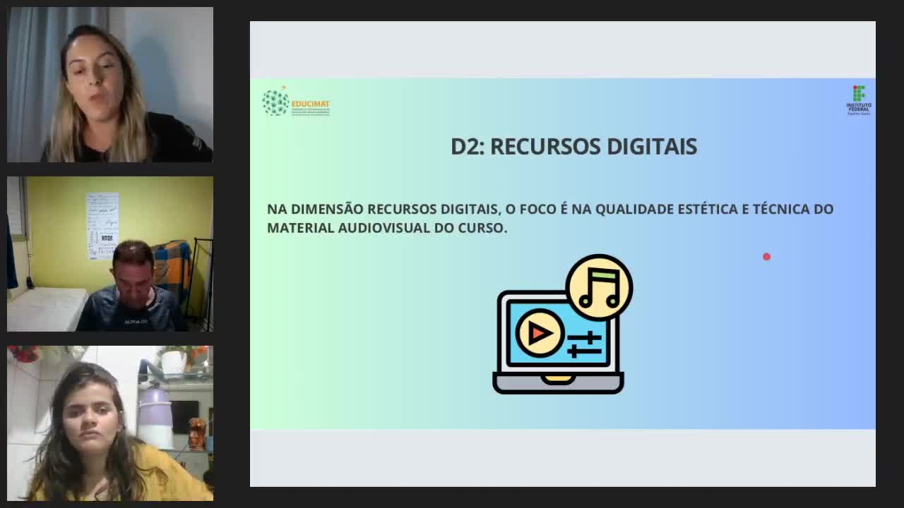 GRAVAÇÃO_FORMAÇAO MOOC AVALIAÇÃO_MICHELI_EDUCIMAT _18.11.2024