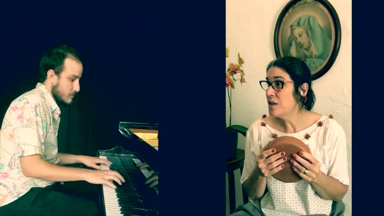 Apresentação Ô de Minas Mônica Salmaso, Davi Fonseca e Teco Cardoso - Canção "João no Pati"